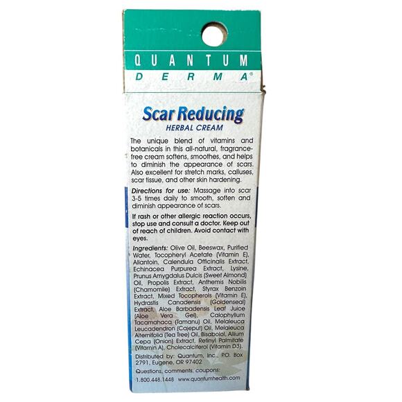 Scar Reducing Herbal Cream 21 Gm By Quantum Derma Health - Picture 5 of 7